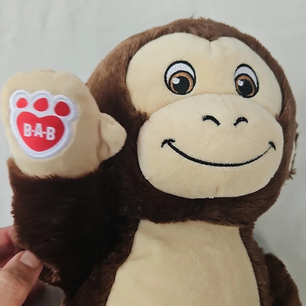 Build-a-Bear Smiley Monkey Plushie Stuffed Animal BAB